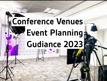 conference venues, hybrid set up