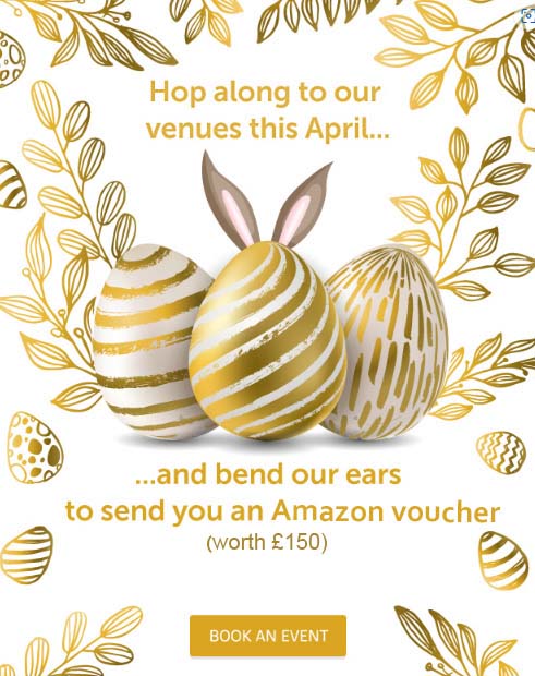 Easter voucher promotion, easter eggs