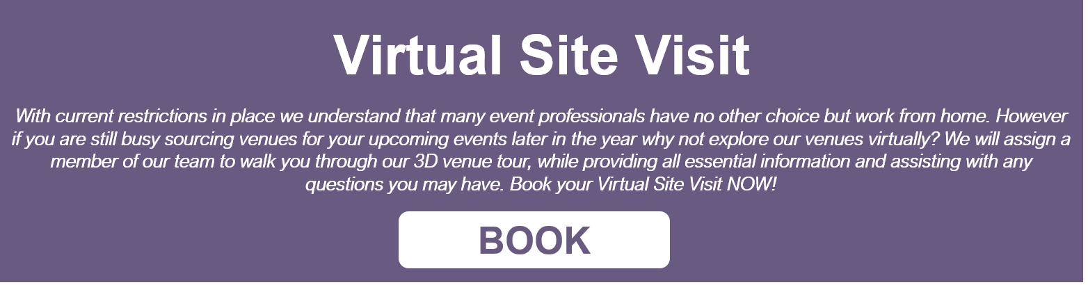 Book your Virtual Site Visit at our conference centres today!